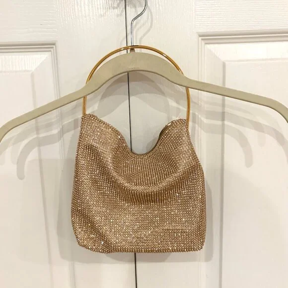 Jonathan Simkhai Metallic Gold Wristlet - Picture 2 of 4